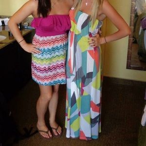 Seneca Rising Dresses - Colorful Maxi Dress Seneca Rising Dresses - Colorful Maxi Dress